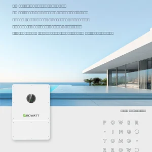 Growatt MIN 2500TL-X to MIN 6000TL-X Series Single Phase On-Grid Inverter