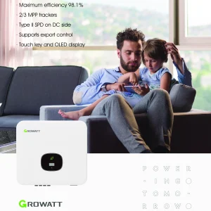 Growatt MIN 7000TL-X to MIN 10000TL-X Series Single Phase On-Grid Inverter