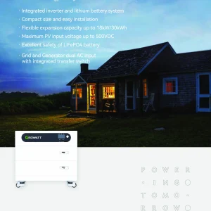 Growatt Future-H Series All-In-One Energy Storage Solution (SIM 6000 ES Plus-H)