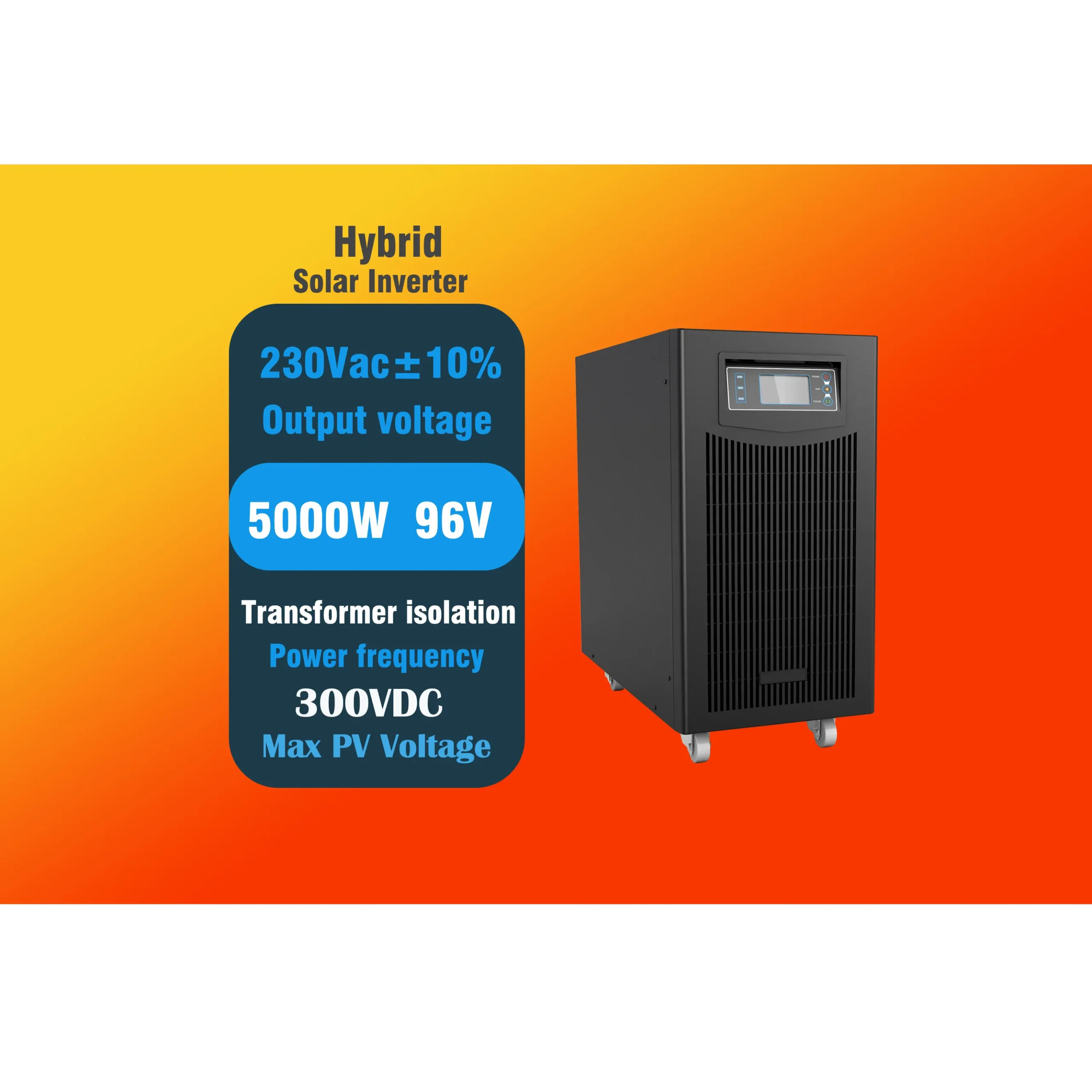 Ultimate XPI Series Transformer-Isolated Hybrid Solar Inverter - اینورتر خورشیدی هیبریدی ایزوله با ترانسفورماتور