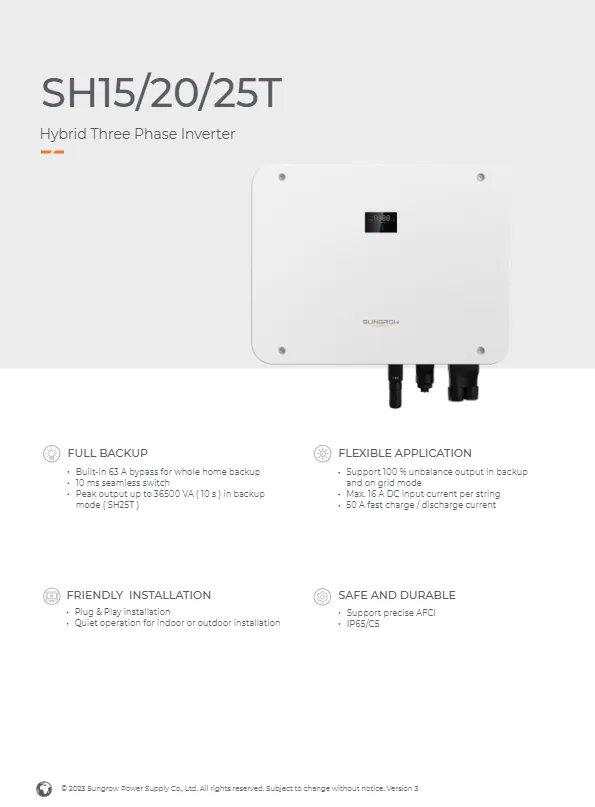 Hybrid Three Phase Inverter