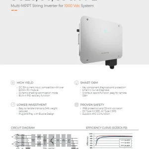 Multi-MPPT String Inverter for 1000 Vdc System
