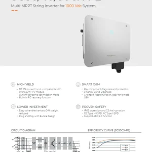 Multi-MPPT String Inverter for 1500 Vdc System